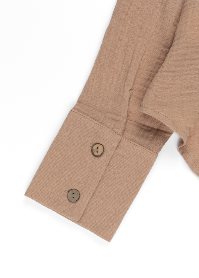 LIGHTWEIGHT LONG SLEEVE SHIRT WITH MATCHING SHORT - Image 4