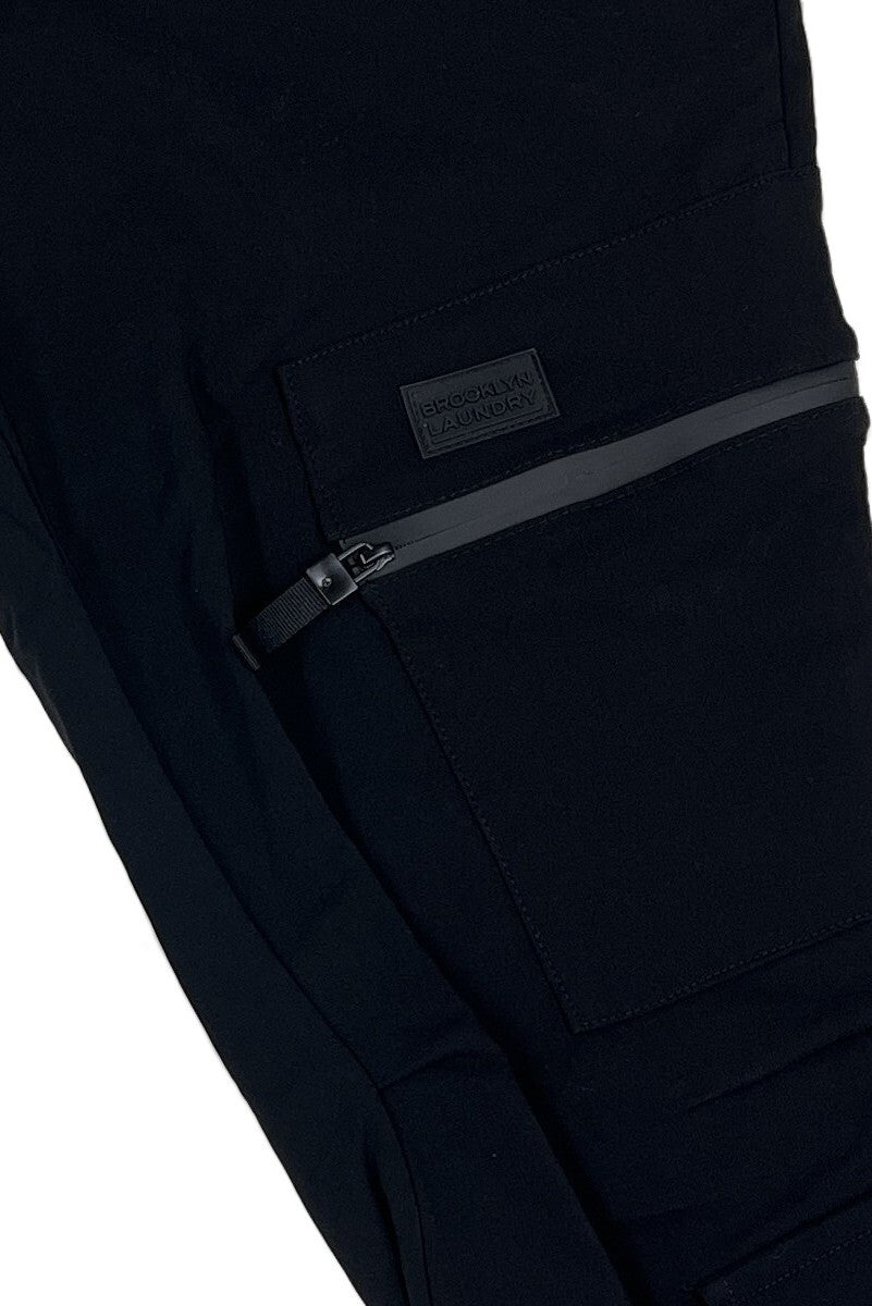 Drawstring Cargo Joggers - Image 2