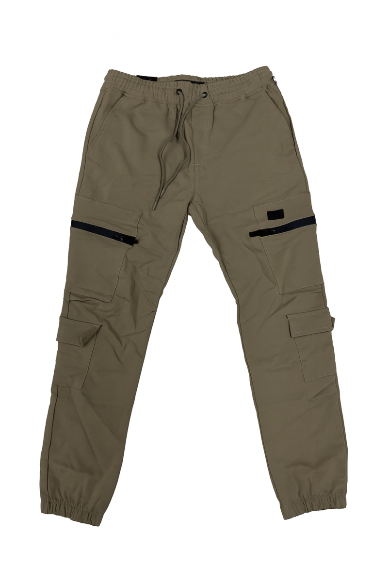 Drawstring Cargo Joggers - Image 9