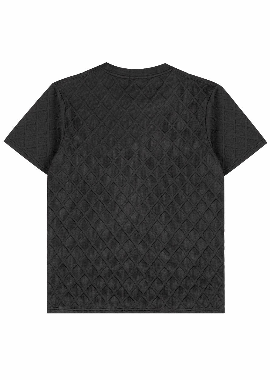 F21 Men Quilted Texture Tee - Image 4