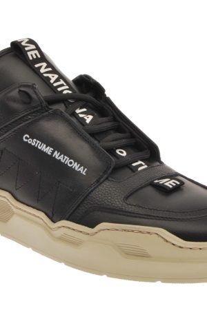 Low Top Leather Trainer Sneaker by Costume National