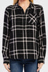 Brittina Long Sleeve Plaid Shirt - Image 4