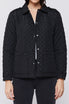 Rae Long Sleeve Snap Button Down Quilted Jacket - Image 5