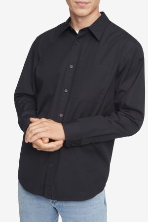 Long Sleeves Pocket Easy Shirt