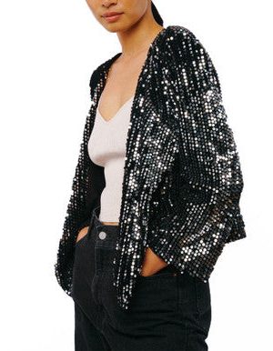 Umera Velvet Sequin Jacket