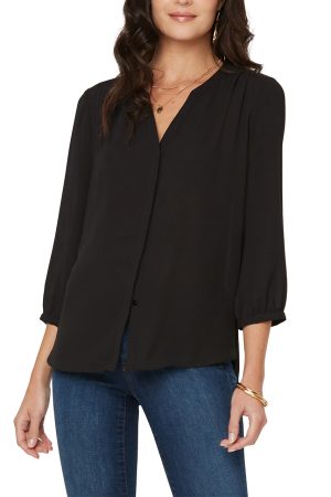 Pintuck Blouse