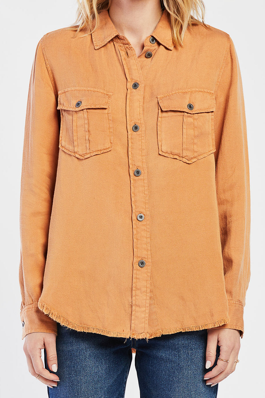 Brea Utility Style Button Down Shirt - Image 3