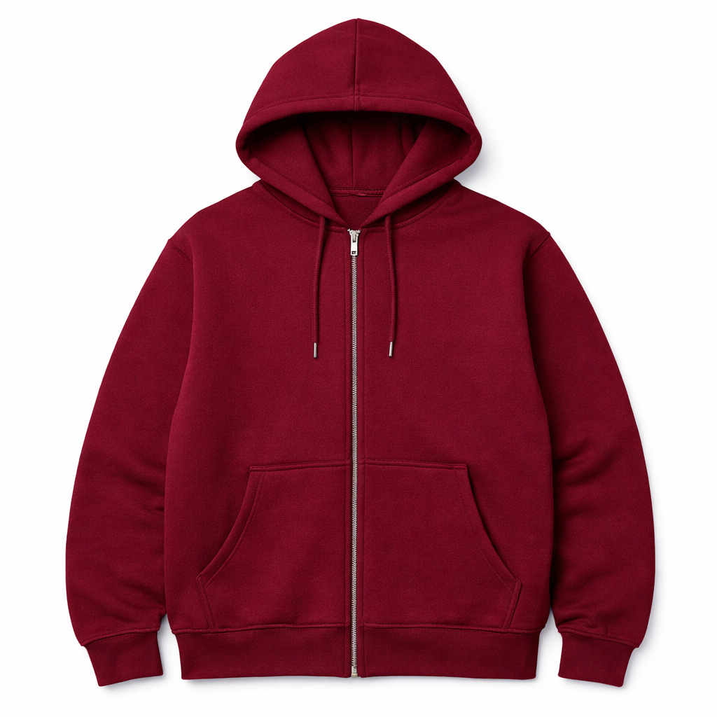 Fleece Zip-Up Hoodie - Image 8