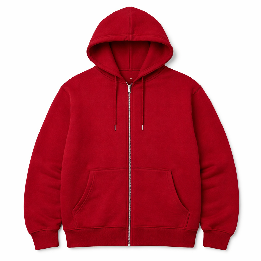 Fleece Zip-Up Hoodie - Image 11