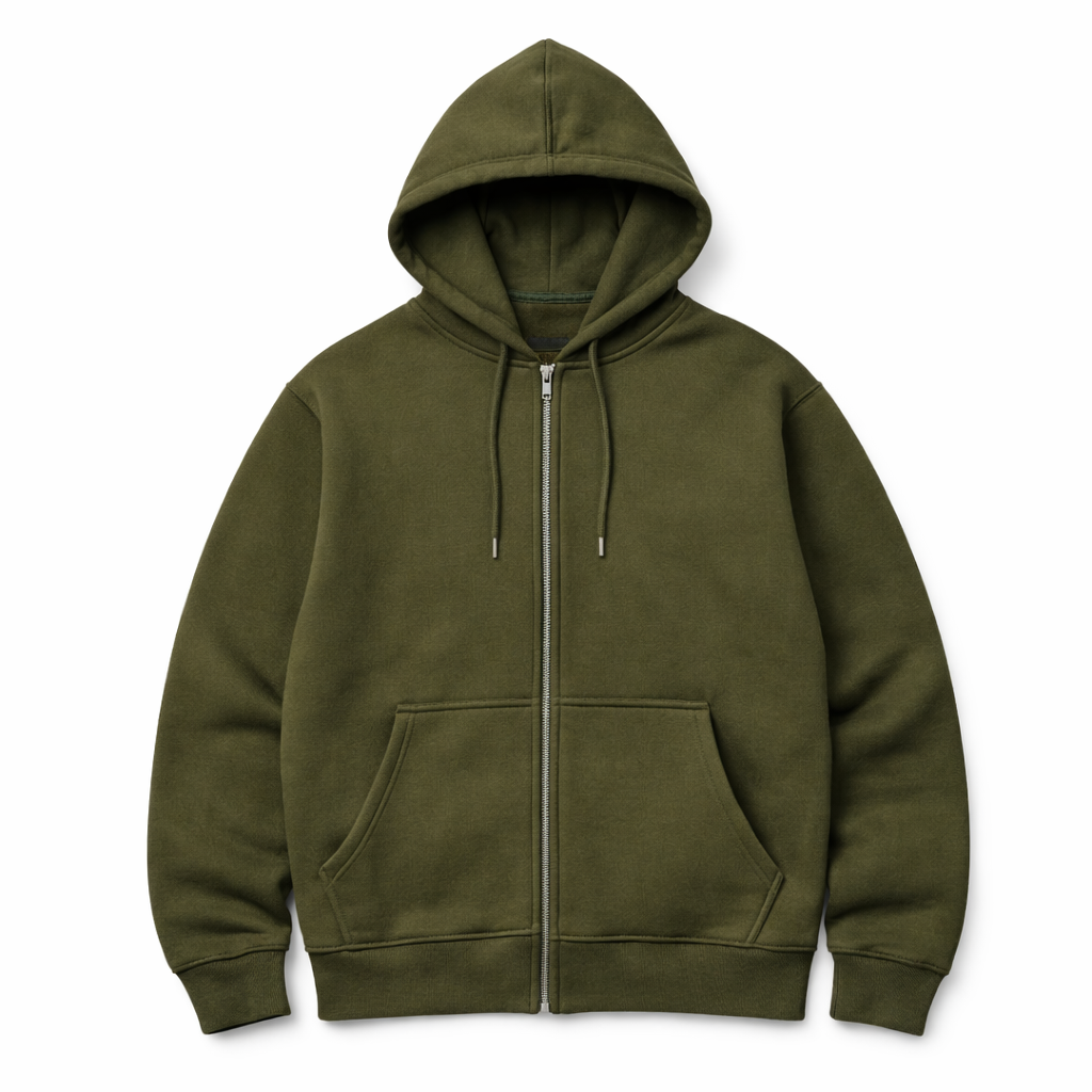 Fleece Zip-Up Hoodie - Image 10