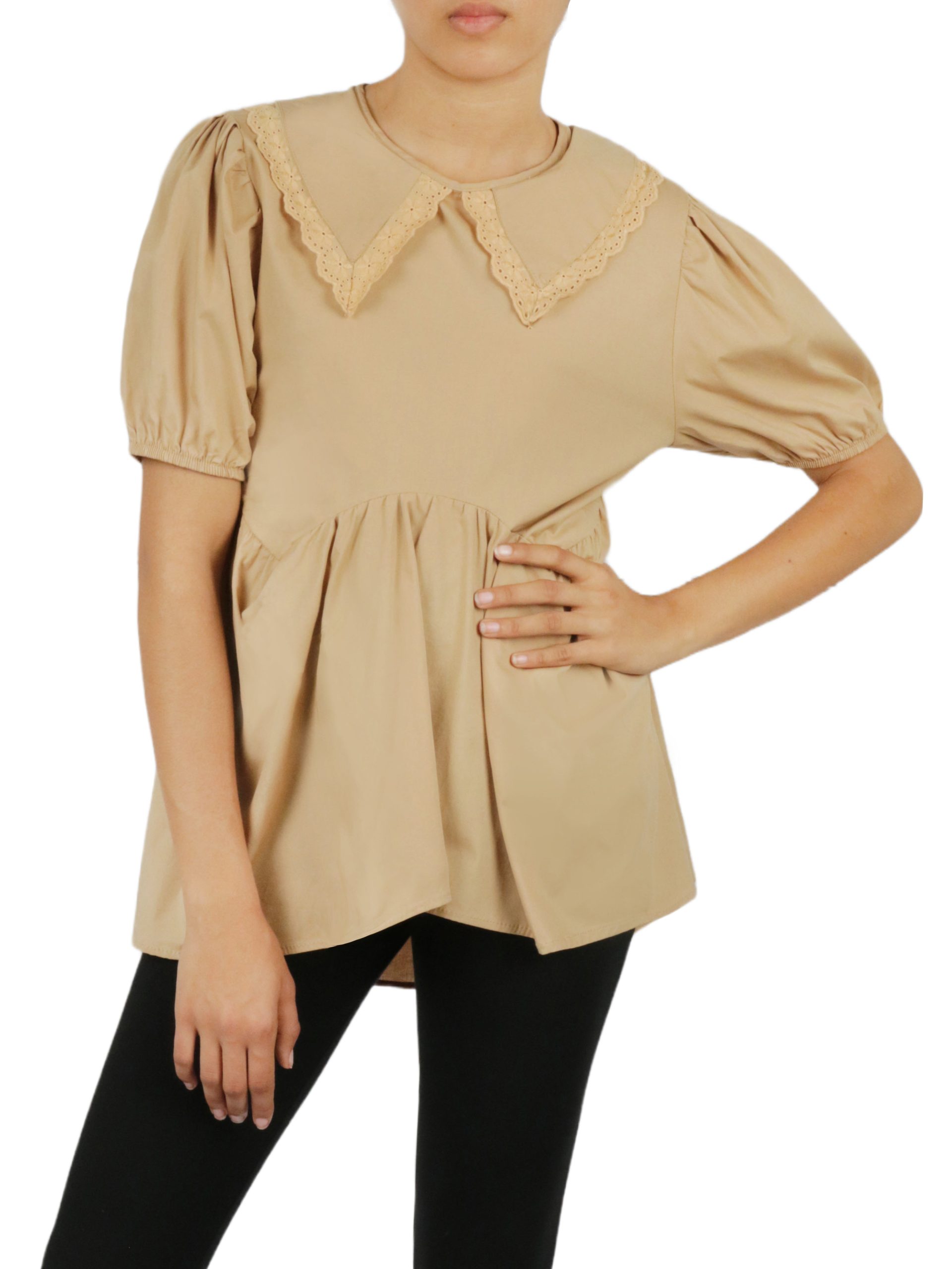 Lace Detail Blouse - Image 2