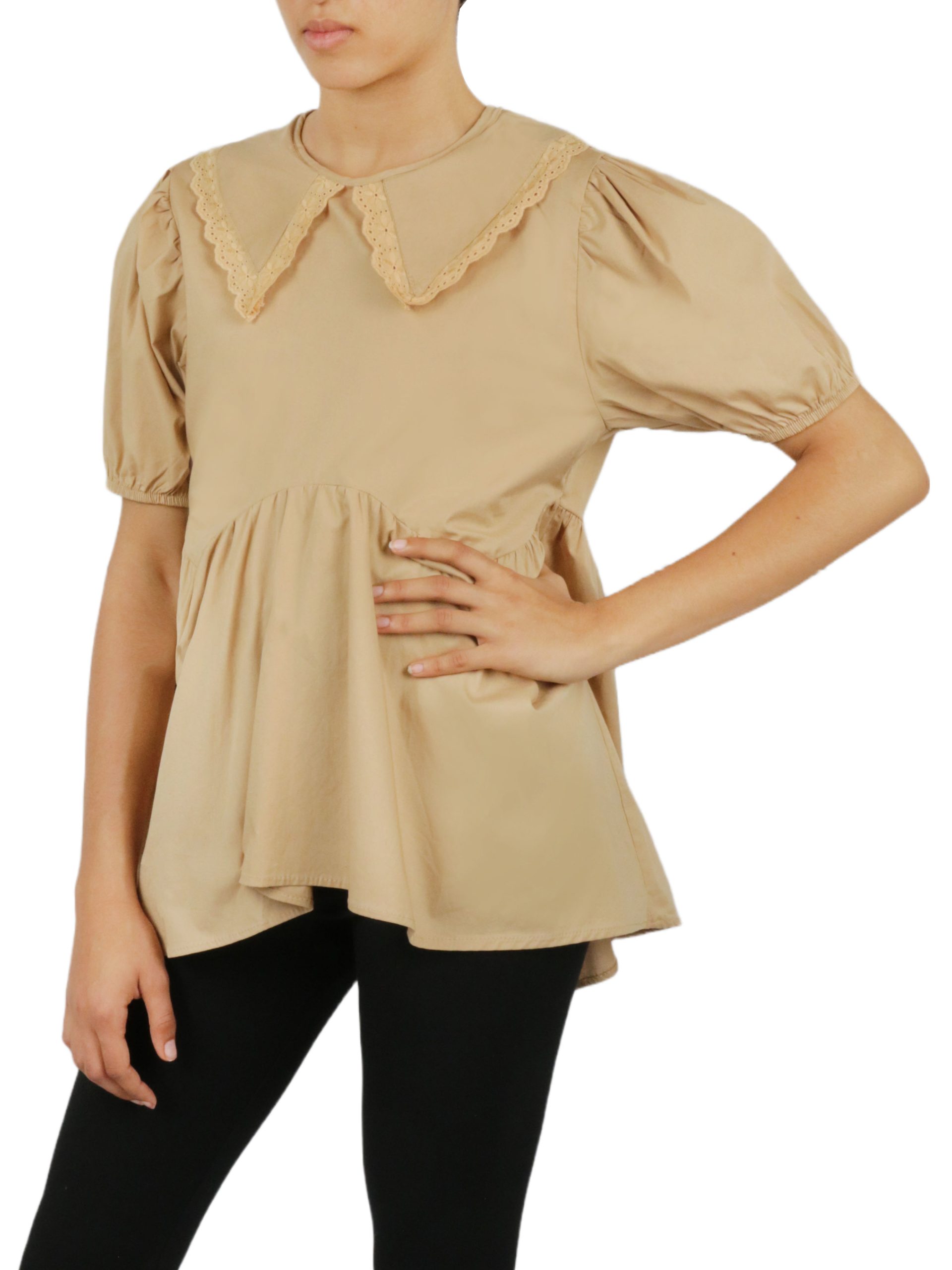 Lace Detail Blouse - Image 5