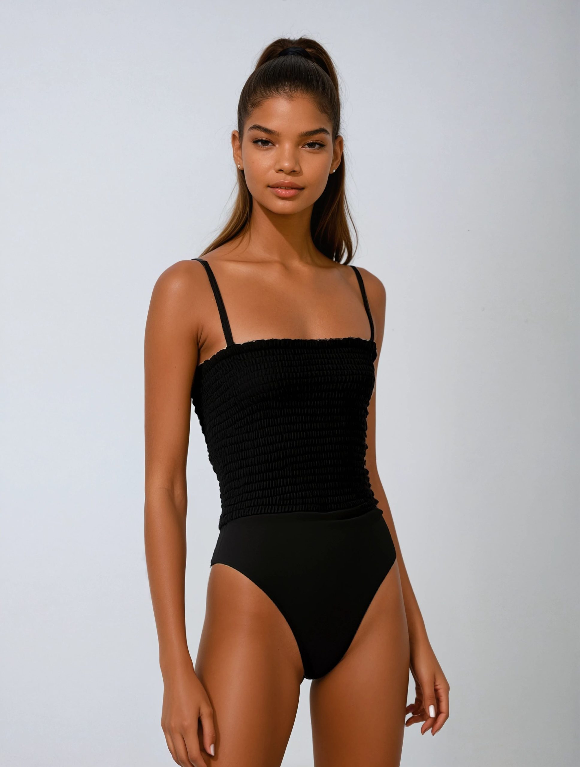 Smocked Cami Bodysuit