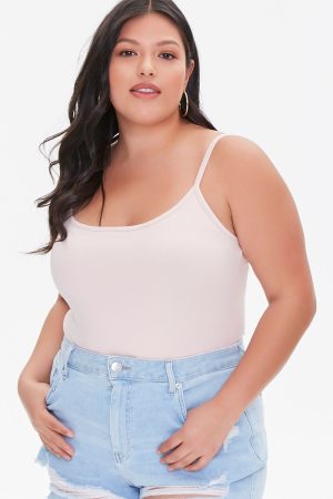 Plus Size Basic Cami Bodysuit