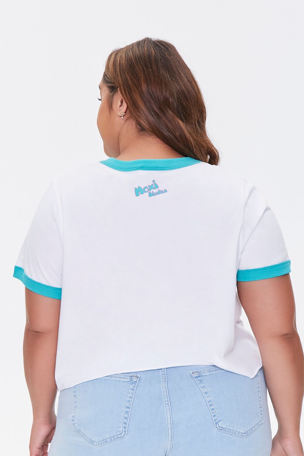 Plus Size Moxi Skates Ringer Tee - Image 3