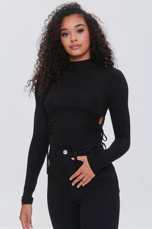 Cutout High-Leg Bodysuit