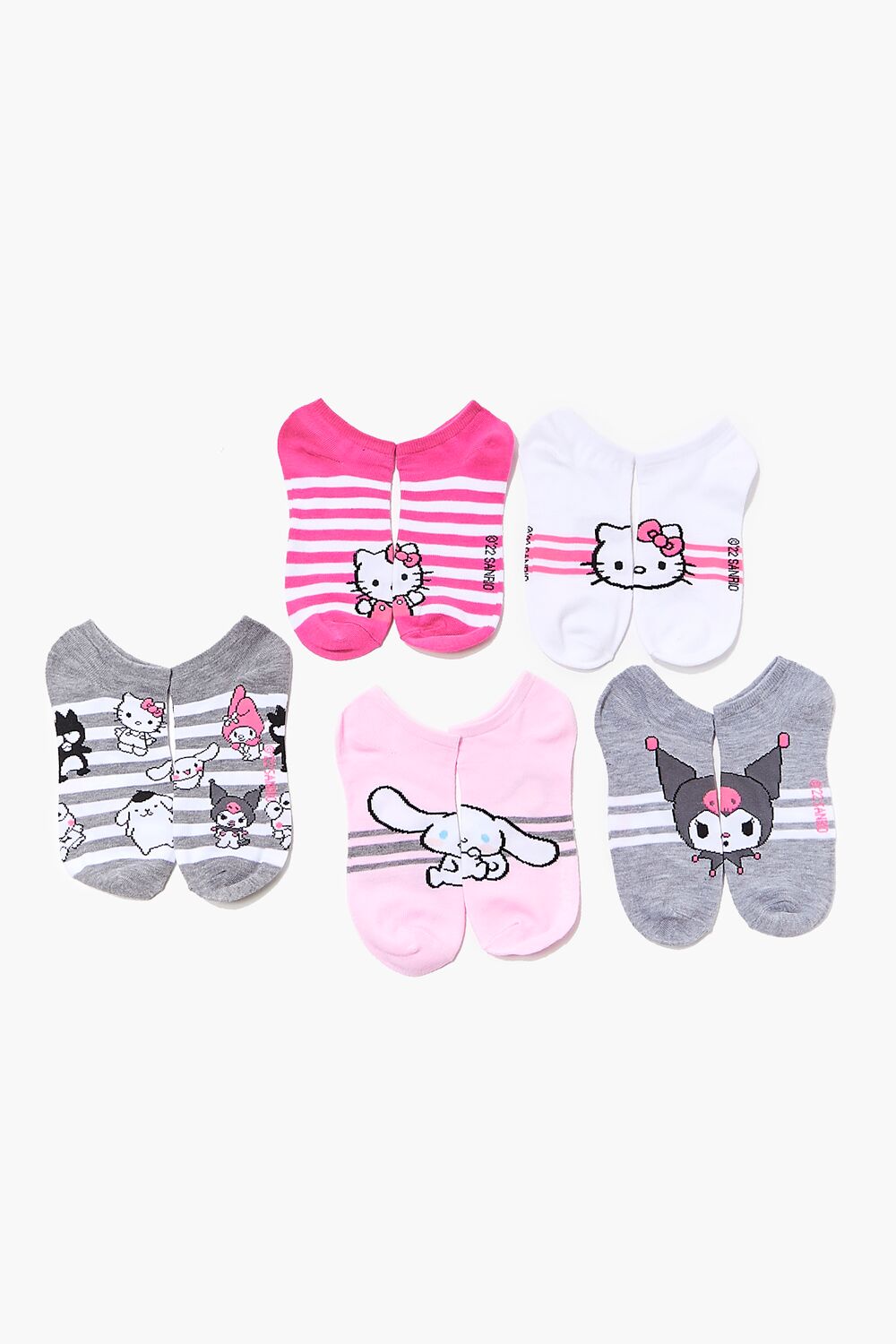 Hello Kitty & Friends Sock Set - 5 pack