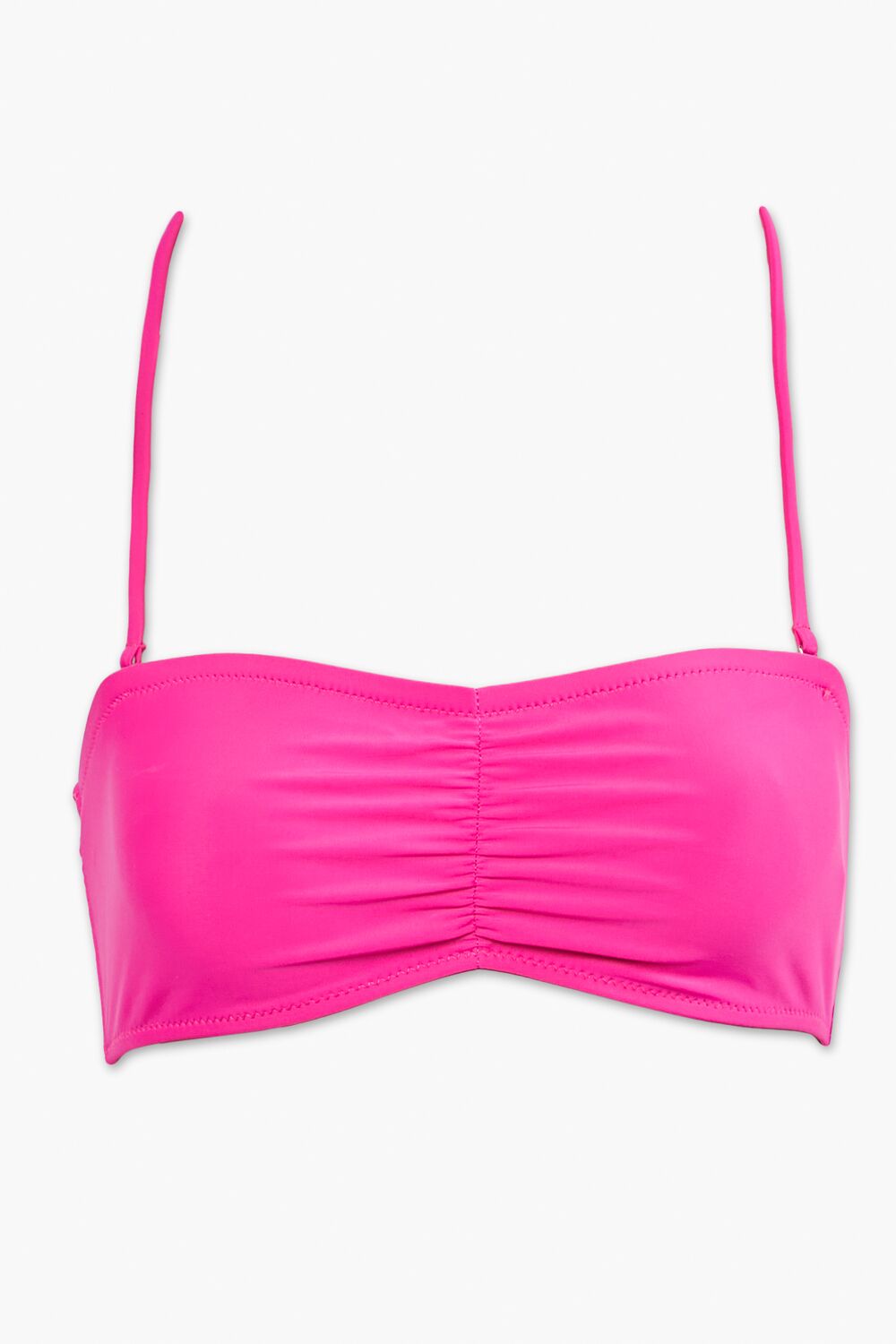 Ruched Bandeau Bikini Top - Image 11