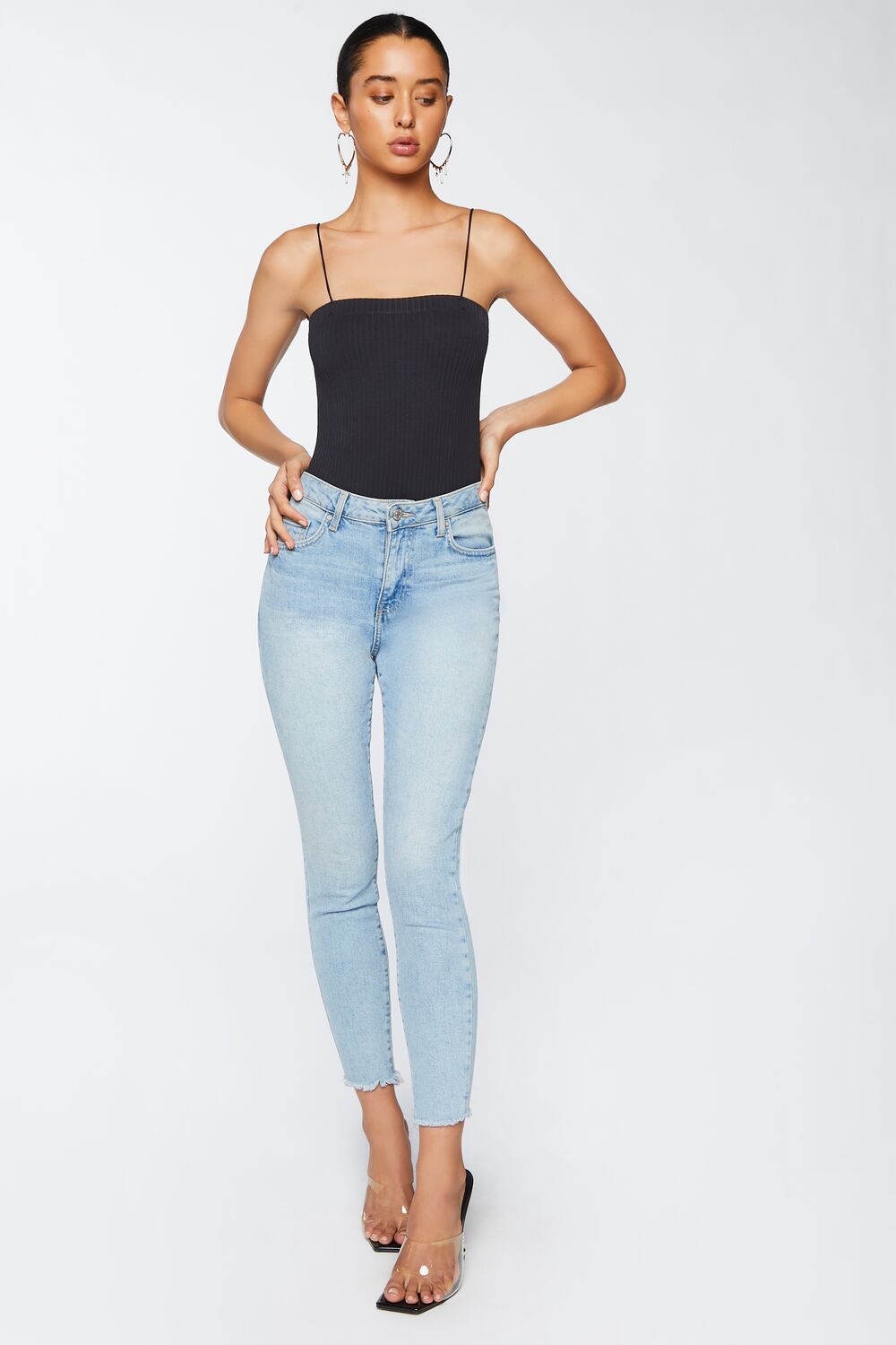 Ribbed Cami Bodysuit - Image 4