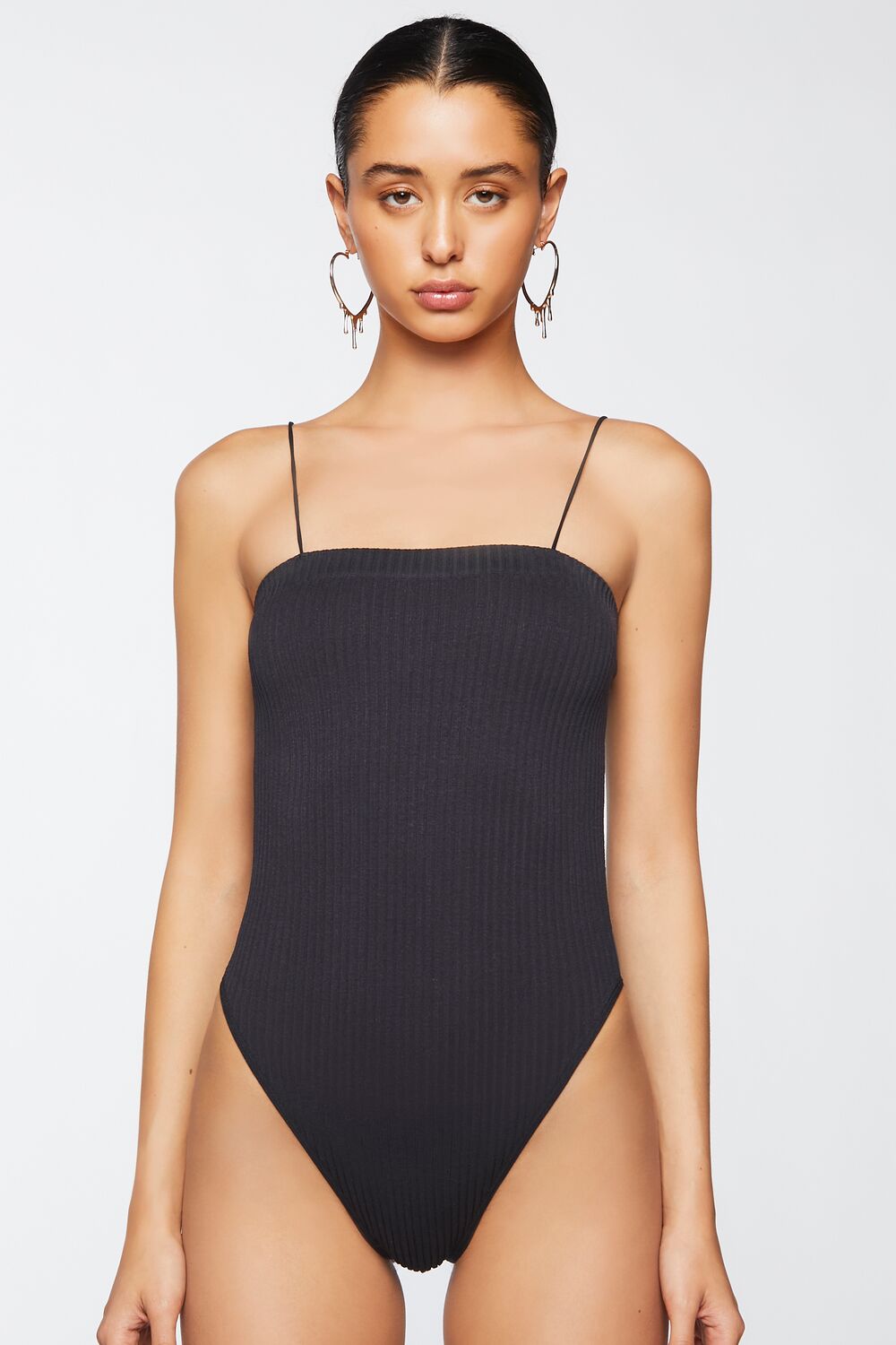 Ribbed Cami Bodysuit - Image 5