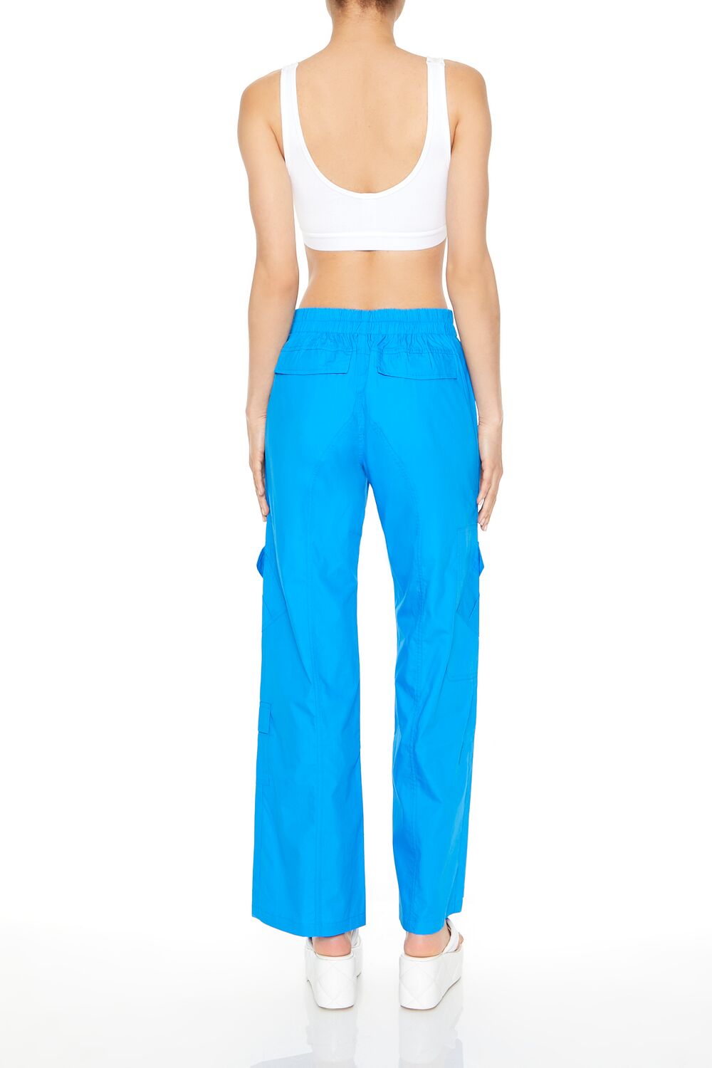 Mid-Rise Straight-Leg Cargo Pants - Image 7