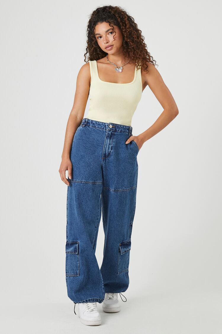 Seamless Square-Neck Bodysuit - Image 29