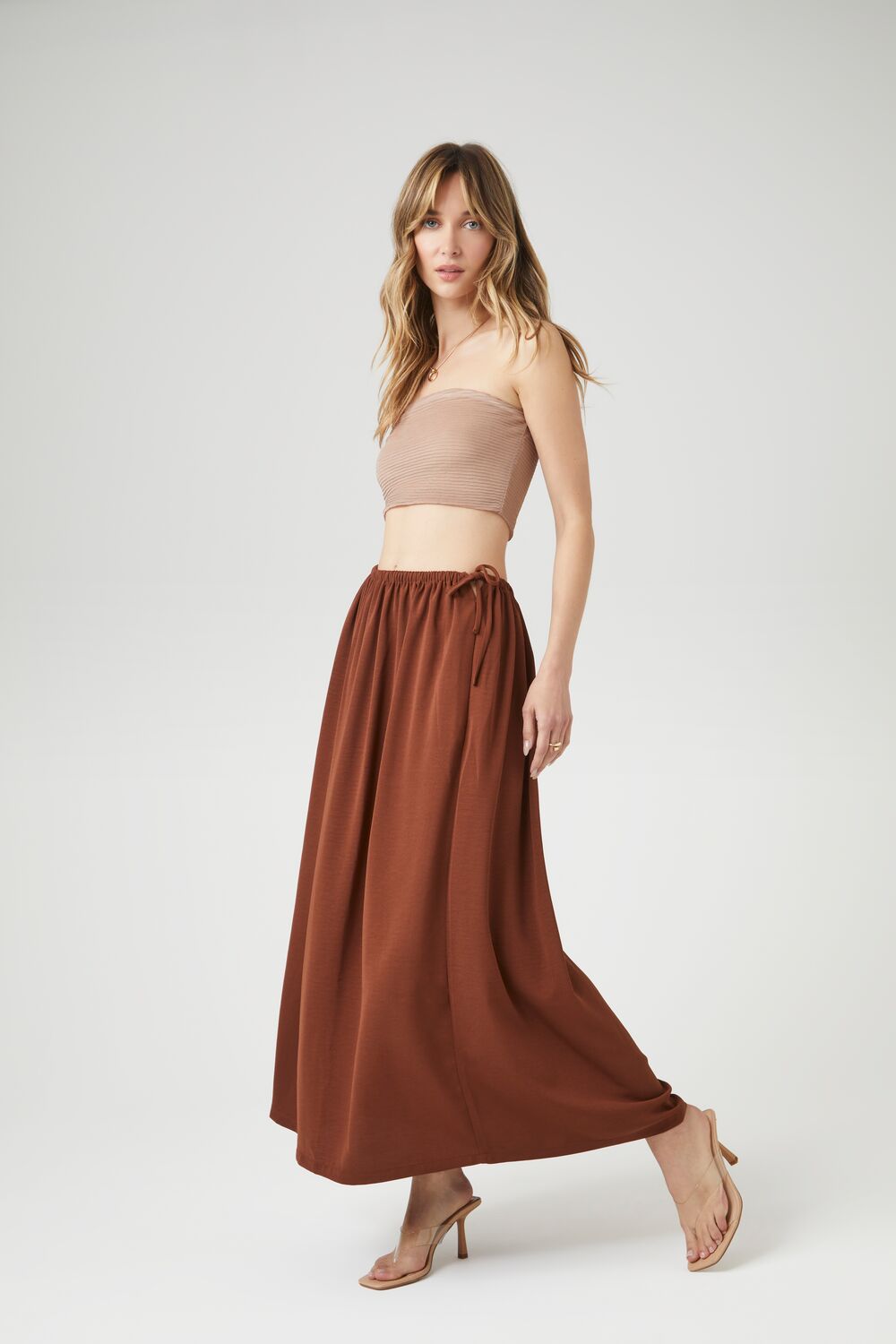 Rib-Knit Cropped Tube Top - Image 14