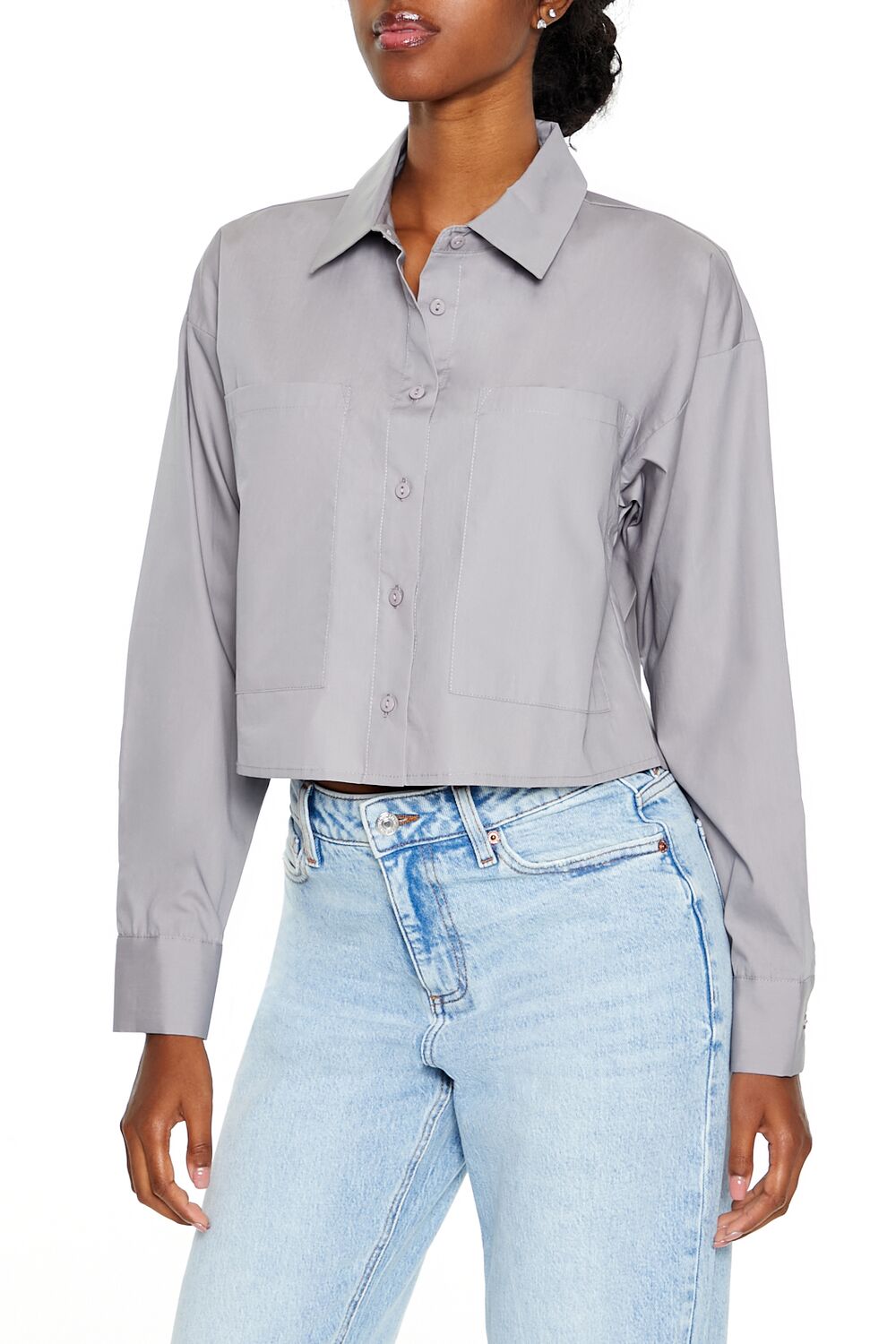 Cotton Long-Sleeve Shirt - Image 9