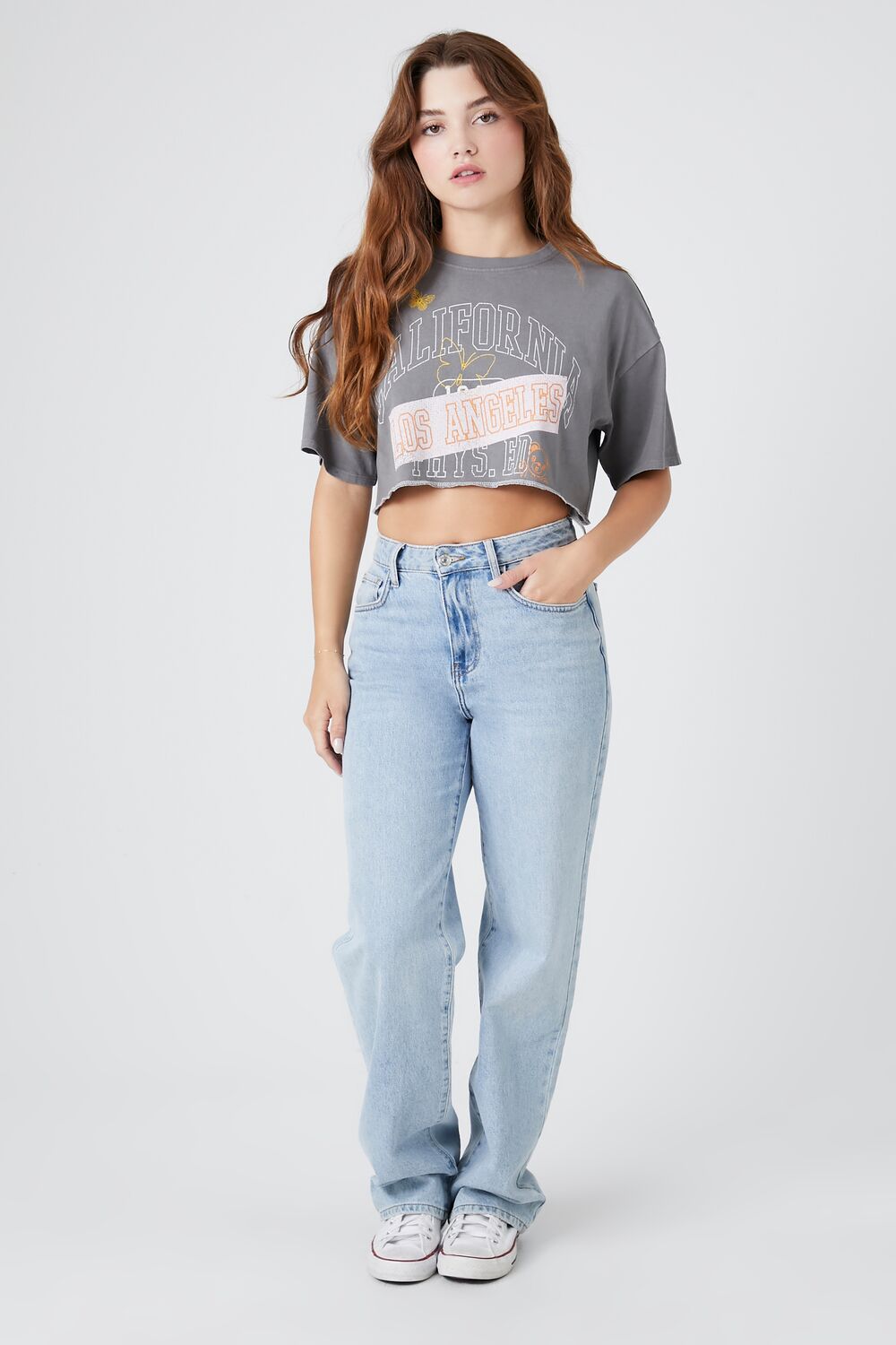 California Graphic Cropped Tee - Image 4