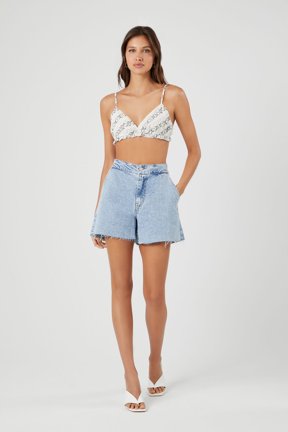 Chain Print Bralette - Image 4