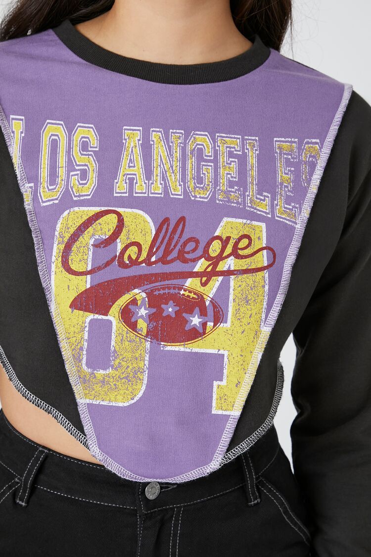 Cropped Los Angeles College Pullover - Image 5