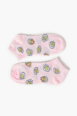 Egg Graphic Ankle Socks