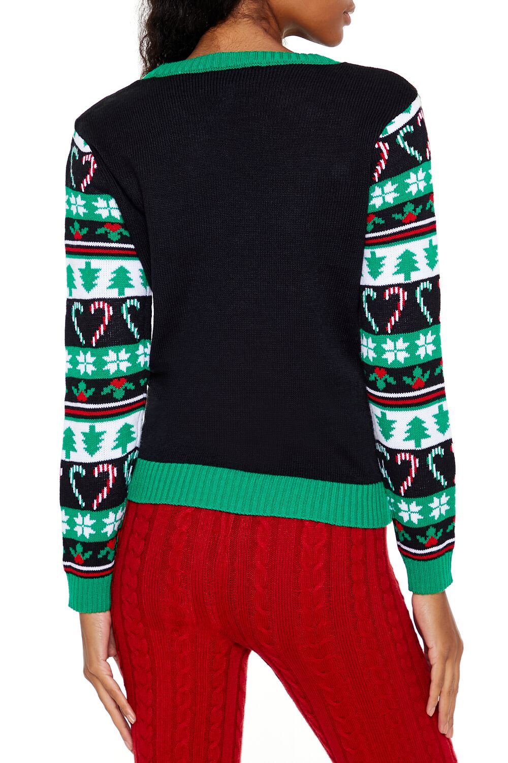Treat Your Elf Christmas Sweater - Image 5