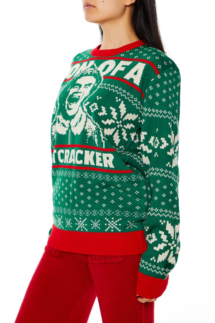 Son of a Nutcracker Elf Christmas Sweater - Image 3
