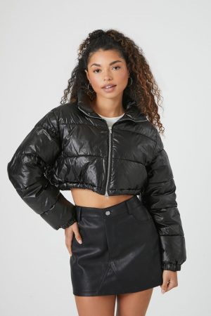 Cropped Puffer Jacket