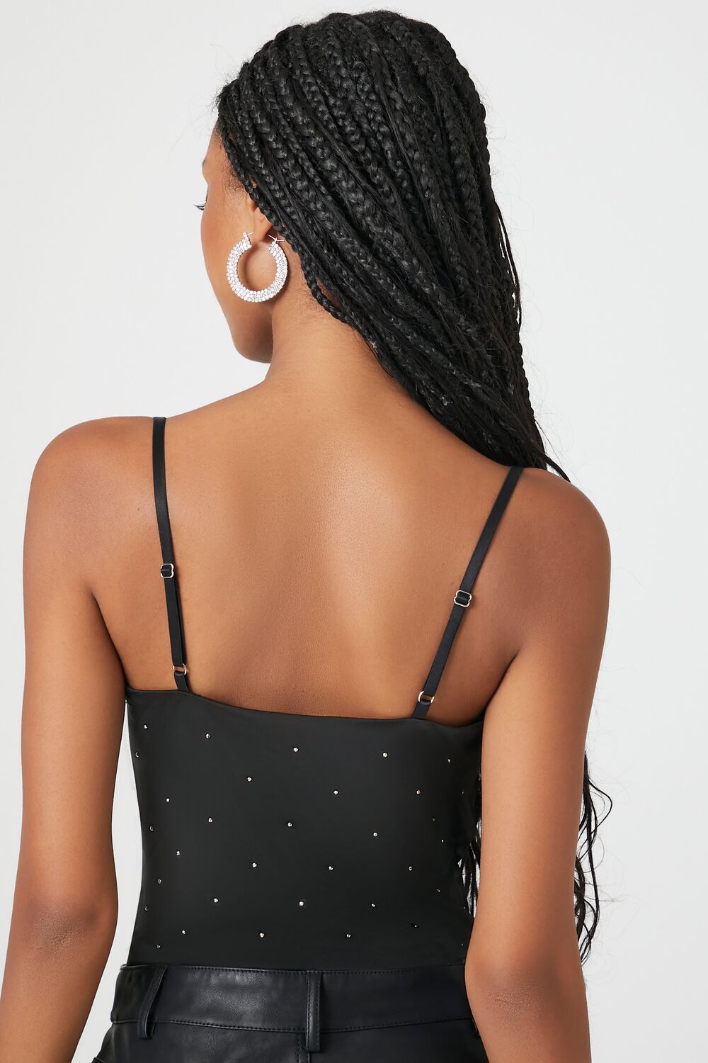 Rhinestone Cami Bodysuit - Image 3