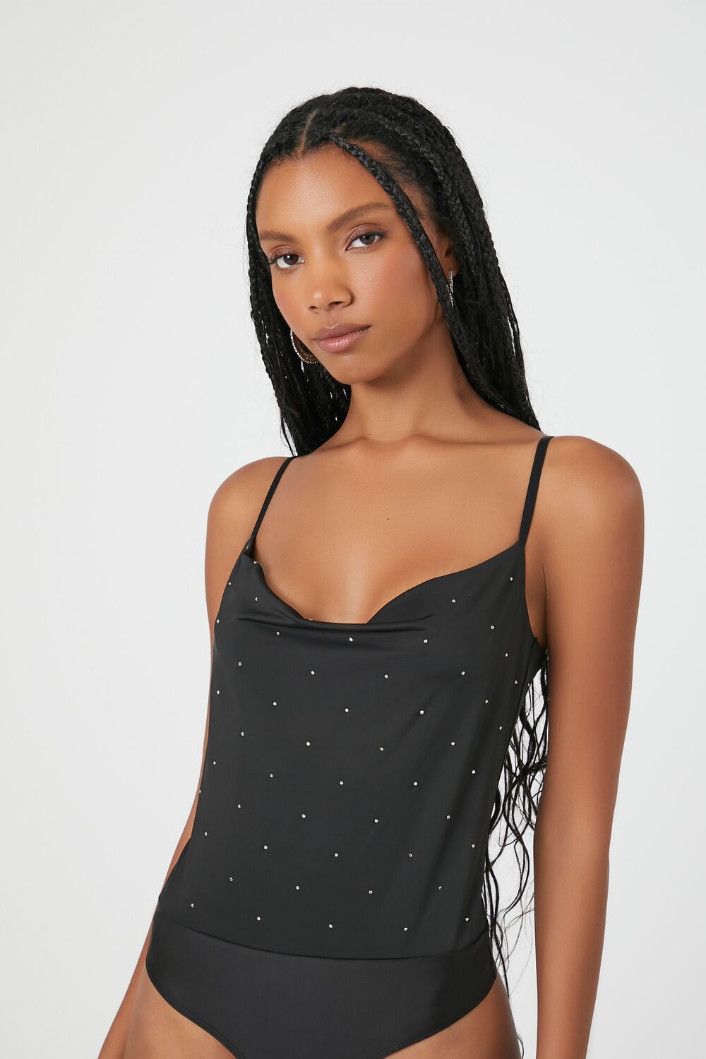 Rhinestone Cami Bodysuit - Image 5