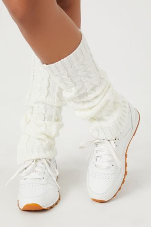 Cable Knit Leg Warmers