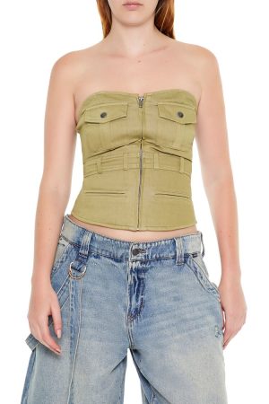 Sweetheart Tube Crop Top