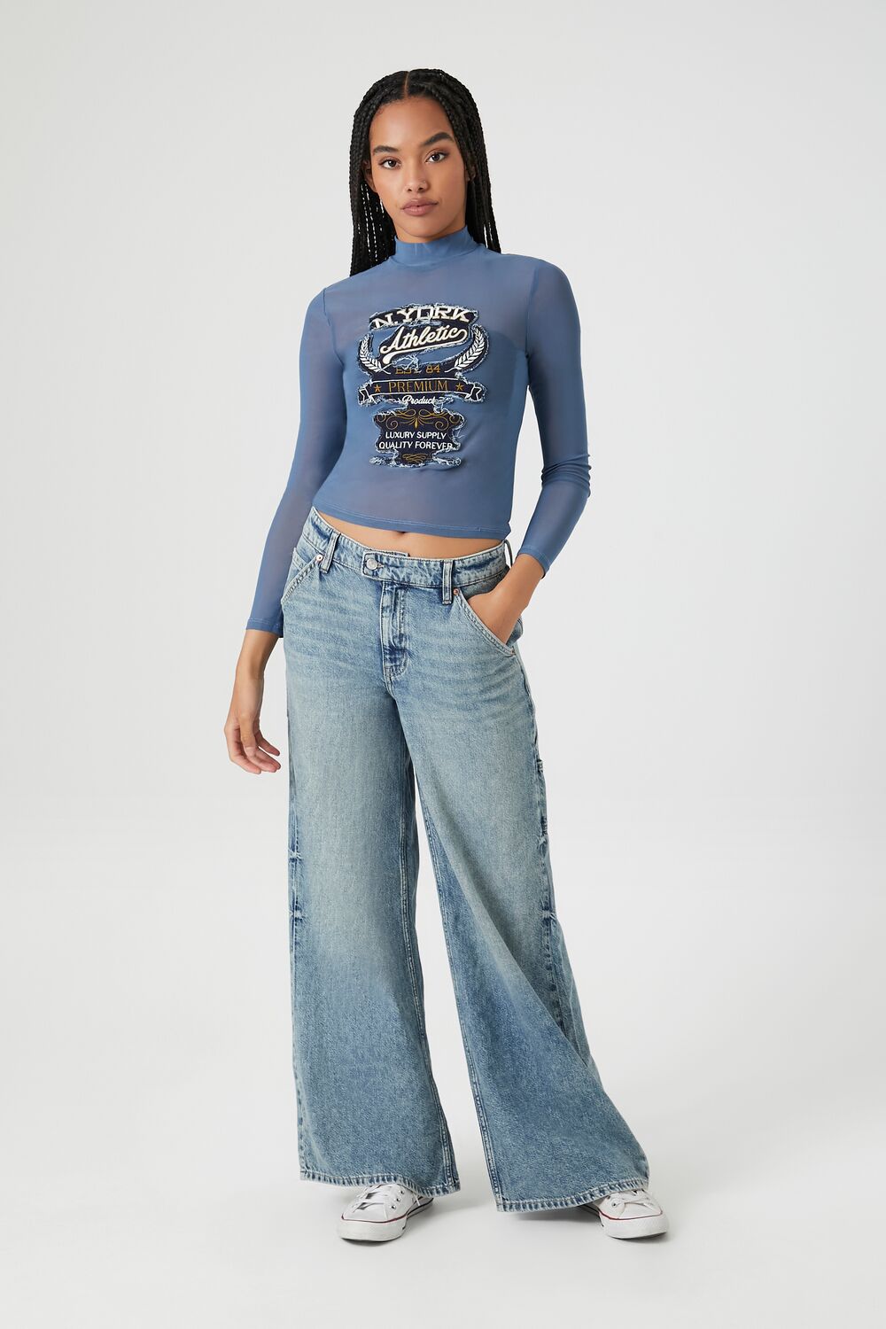 N York Athletic Mesh Top - Image 4