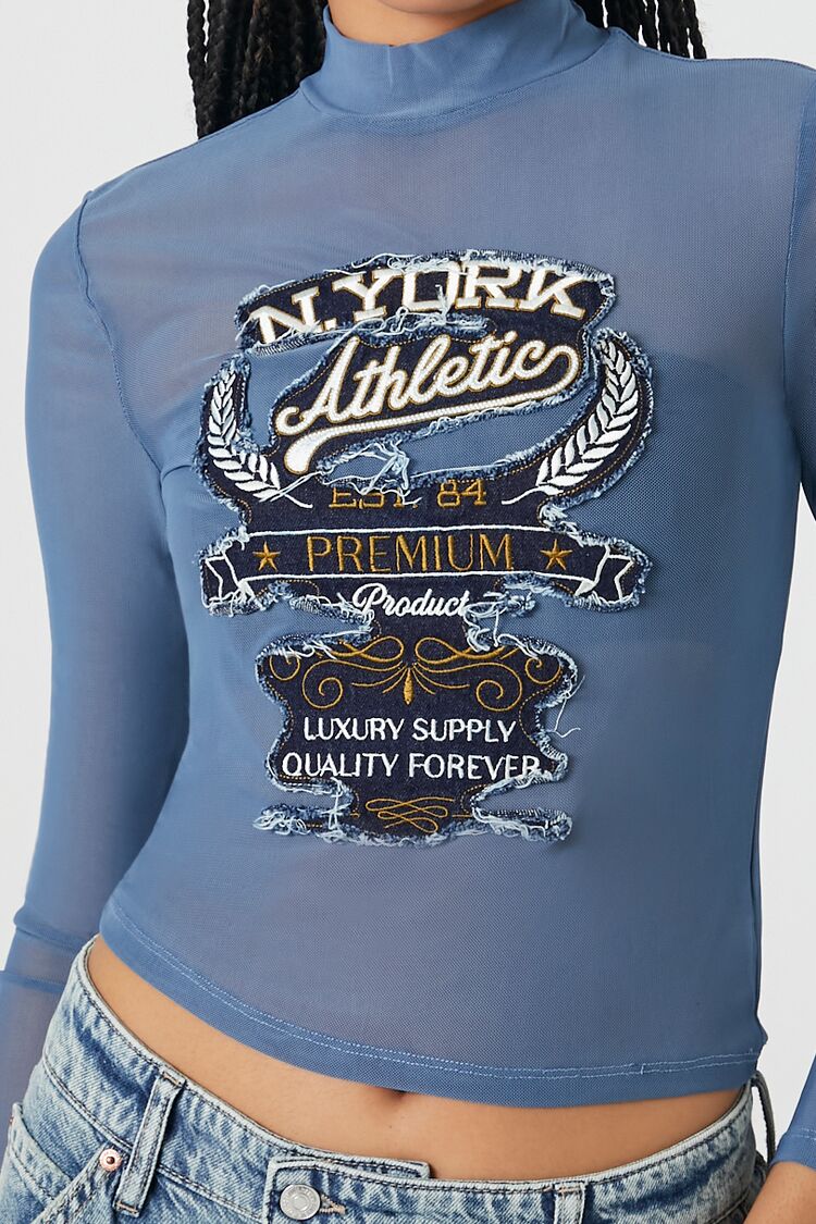 N York Athletic Mesh Top - Image 5