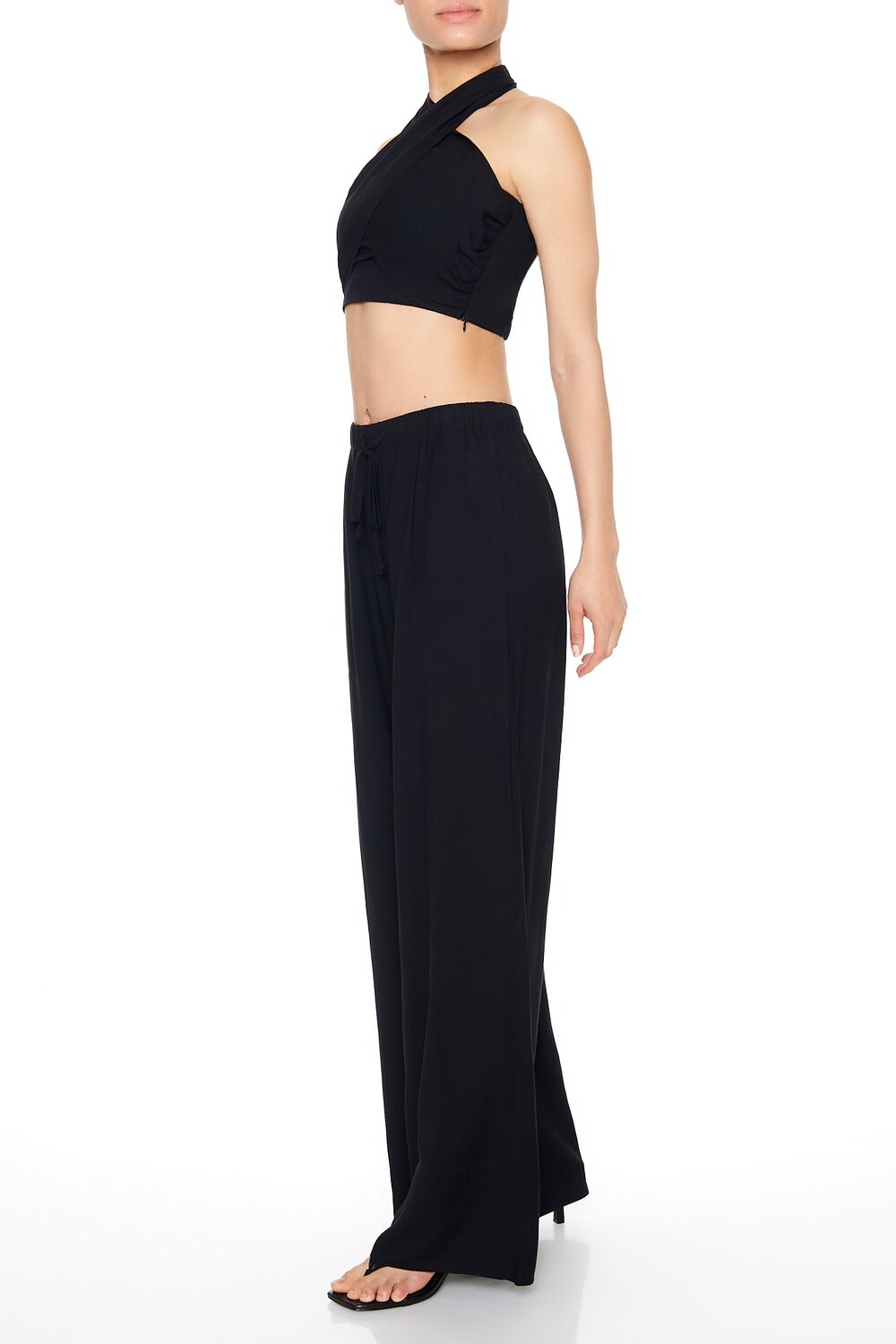 Crisscross Halter Top & Pants Set - Image 2