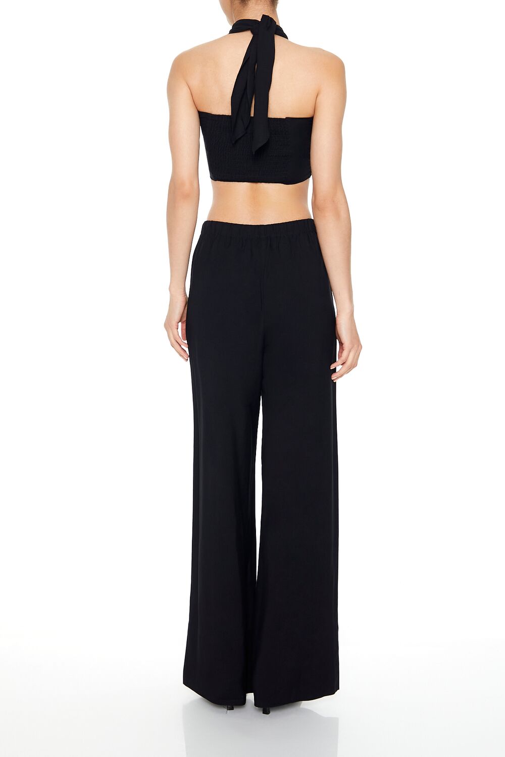 Crisscross Halter Top & Pants Set - Image 3
