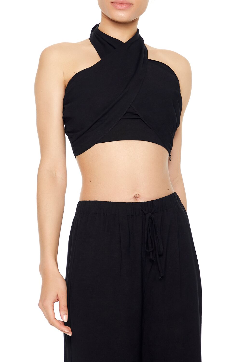 Crisscross Halter Top & Pants Set - Image 4