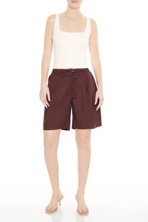 Drawstring Trouser Shorts