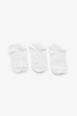 Ribbed Ankle Sock Set - 3 pack