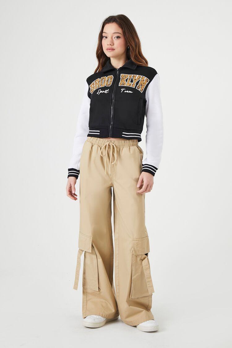 Brooklyn Zip-Up Bomber Jacket - Image 5