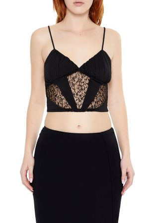 Lace Cropped Cami