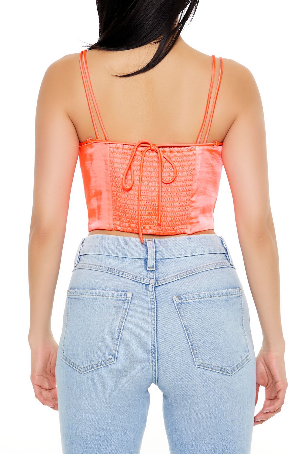 Satin Cropped Cami - Image 6