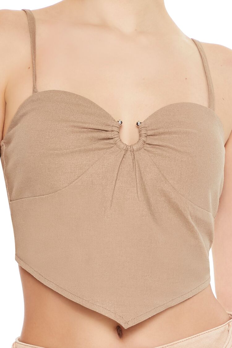 Cropped Sweetheart Cami - Image 3